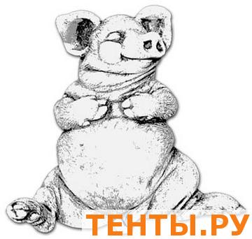 Скульптура из бетона поросёнок №149 Скульптура из бетона поросёнок №149