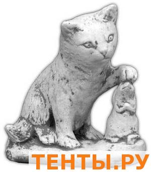 Скульптура из бетона котёнок №493 Скульптура из бетона котёнок №493