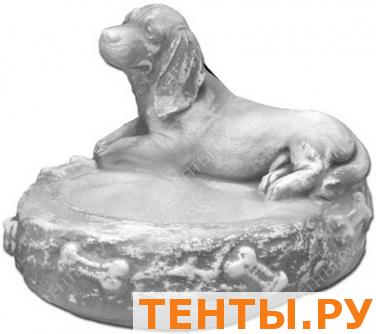 Скульптура из бетона собака №S104019 Скульптура из бетона собака №S104019