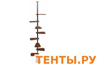 Стойка для цветов на подоконник, распорная, на 9 горшков. Стойка для цветов на подоконник, распорная, на 9 горшков.