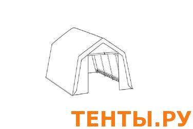 Теплица GardenDreams, 3 х 4 х 2м со светорассеивающим тентом Теплица GardenDreams, 3 х 4 х 2м со светорассеивающим тентом