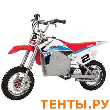 Электро-минибайк Razor SX500 McGrath бело-сине-красный Электро-минибайк Razor SX500 McGrath бело-сине-красный