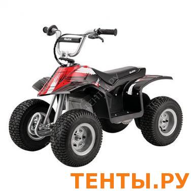 Электро-квадроцикл Razor Dirt Quad черный Электро-квадроцикл Razor Dirt Quad черный