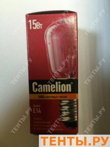 Лампа 15W/P/CL/E14 для холодильников и швейных машин Camelion Лампа 15W/P/CL/E14 для холодильников и швейных машин Camelion