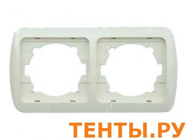 Рамка 2-я гориз. бел. (TUNA) 502200226 ELBI Рамка 2-я гориз. бел. (TUNA) 502200226 ELBI