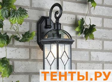 Светильник уличный настенный, Fenix черный Светильник уличный настенный, Fenix черный