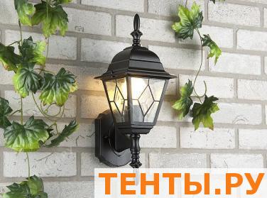 Светильник уличный настенный, Vega U черный Светильник уличный настенный, Vega U черный