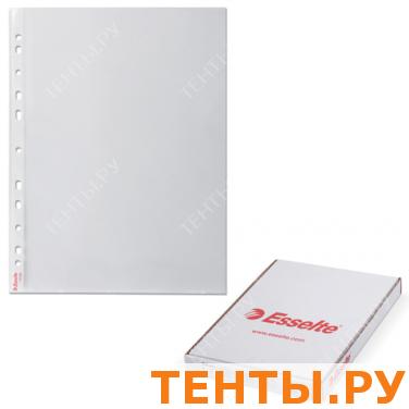 Папки-файлы перфорированные ESSELTE, КОМПЛЕКТ 100 шт., А4, "Standard", глянцевые, 0,055мм., 56066 Папки-файлы перфорированные ESSELTE, КОМПЛЕКТ 100 шт., А4, "Standard", глянцевые, 0,055мм., 56066