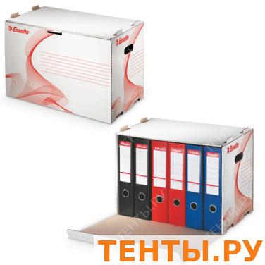 Накопитель документов ESSELTE,Архивный короб, 52,5*34*30,6см,для папок-регис.,откр.сбоку,белый,10964 Накопитель документов ESSELTE,Архивный короб, 52,5*34*30,6см,для папок-регис.,откр.сбоку,белый,10964