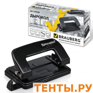 Дырокол BRAUBERG металлический, на 10 листов, черный, 222548 Дырокол BRAUBERG металлический, на 10 листов, черный, 222548