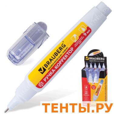 Ручка-корректор BRAUBERG 9 мл, метал. наконечник, 221675 Ручка-корректор BRAUBERG 9 мл, метал. наконечник, 221675