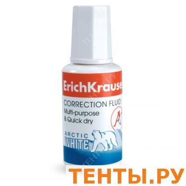 Штрих ERICH KRAUSE "Arctic White" 20 мл, экстра белизны, флакон с кисточкой, 6 Штрих ERICH KRAUSE "Arctic White" 20 мл, экстра белизны, флакон с кисточкой, 6