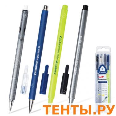Набор STAEDTLER (Штедлер,Германия) "Triplus Mobile Office",руч.шар,капилл+мех.каранд+текстмарк,34SB4 Набор STAEDTLER (Штедлер,Германия) "Triplus Mobile Office",руч.шар,капилл+мех.каранд+текстмарк,34SB4