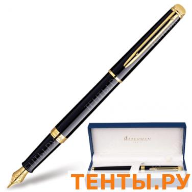 Ручка перьевая WATERMAN Hemisphere Mars Black GT, корпус черный, позолоч. детали, S0920610, син Ручка перьевая WATERMAN Hemisphere Mars Black GT, корпус черный, позолоч. детали, S0920610, син