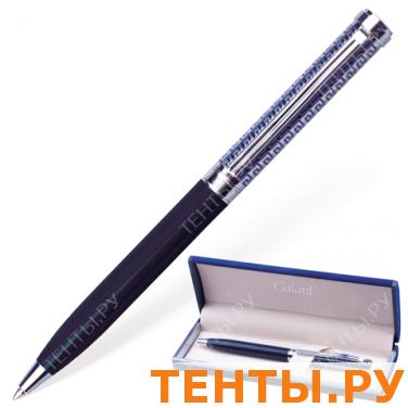 Ручка шариковая GALANT GFP018, подарочная, корп. серебристый/синий, хромированные детали,140961,син Ручка шариковая GALANT GFP018, подарочная, корп. серебристый/синий, хромированные детали,140961,син