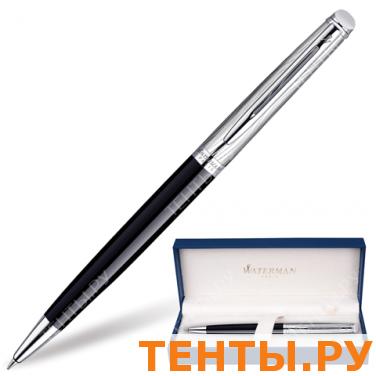 Ручка шариковая WATERMAN Hemisphere Deluxe Black CT,корпус латунь,детали паллад.покрыт,S0921150,син Ручка шариковая WATERMAN Hemisphere Deluxe Black CT,корпус латунь,детали паллад.покрыт,S0921150,син