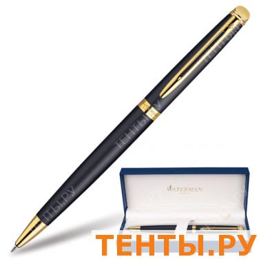 Ручка шариковая WATERMAN Hemisphere Matt Black GT, корпус черный, позолоченные детали, S0920770, син Ручка шариковая WATERMAN Hemisphere Matt Black GT, корпус черный, позолоченные детали, S0920770, син
