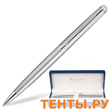 Ручка шариковая WATERMAN Hemisphere Stainless Steel CT,корп.нерж.сталь,дет.паллад.покр,S0920470,син Ручка шариковая WATERMAN Hemisphere Stainless Steel CT,корп.нерж.сталь,дет.паллад.покр,S0920470,син