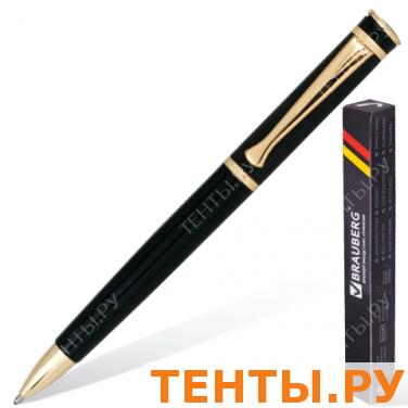 Ручка шариковая BRAUBERG бизнес-класса "Perfect Black", корпус черный, золот. детали, 141416, синяя Ручка шариковая BRAUBERG бизнес-класса "Perfect Black", корпус черный, золот. детали, 141416, синяя