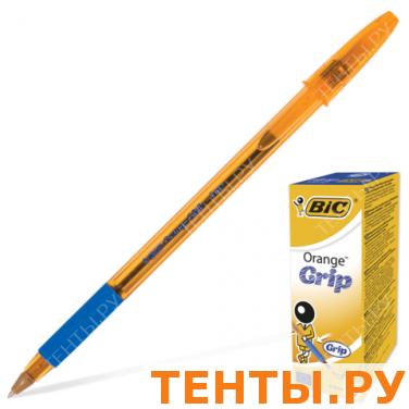 Ручка шариковая BIC "Orange Grip", корп. оранжевый, синие детали, рез.держ, 0,3мм, 811926, синяя Ручка шариковая BIC "Orange Grip", корп. оранжевый, синие детали, рез.держ, 0,3мм, 811926, синяя