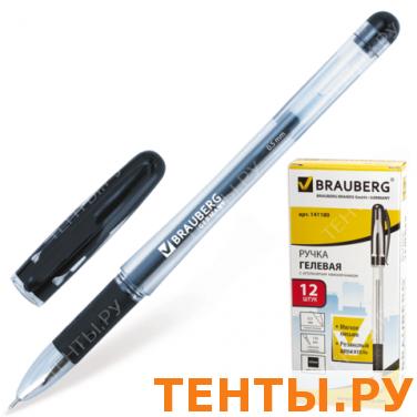 Ручка гелевая BRAUBERG SGP004b, корпус прозрач, игольчатый пишущий узел 0,5мм, рез.держ, 141180,черн Ручка гелевая BRAUBERG SGP004b, корпус прозрач, игольчатый пишущий узел 0,5мм, рез.держ, 141180,черн