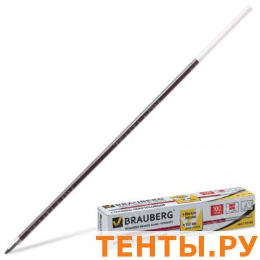 Стержень шариковый BRAUBERG 152мм, евронаконечник, 1,0мм, 170185, красный Стержень шариковый BRAUBERG 152мм, евронаконечник, 1,0мм, 170185, красный