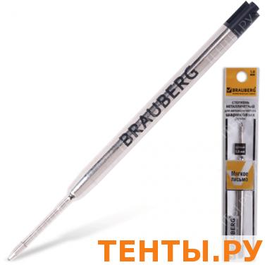Стержень шариковый BRAUBERG PRK003b, металлический, 1мм, упаковка с подвесом, 170200, черный Стержень шариковый BRAUBERG PRK003b, металлический, 1мм, упаковка с подвесом, 170200, черный