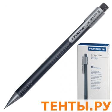 Карандаш мех. STAEDTLER (Штедлер, Германия) "Graphite", корпус серый, ластик, 0,5 мм, 777-05-8 Карандаш мех. STAEDTLER (Штедлер, Германия) "Graphite", корпус серый, ластик, 0,5 мм, 777-05-8