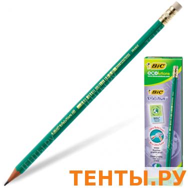 Карандаш ч/гр BIC EVOLUTION с ластиком 655 НВ Карандаш ч/гр BIC EVOLUTION с ластиком 655 НВ