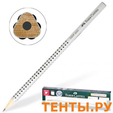 Карандаш ч/гр FABER-CASTELL GRIP 2001, трехгранный, НВ, FC117000 Карандаш ч/гр FABER-CASTELL GRIP 2001, трехгранный, НВ, FC117000