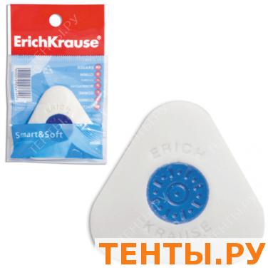 Резинка стирательная ERICH KRAUSE "SMART&SOFT MINI" треугольная, пласт. держатель, 57000,58000 Резинка стирательная ERICH KRAUSE "SMART&SOFT MINI" треугольная, пласт. держатель, 57000,58000