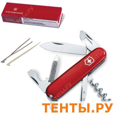 Подарочный нож VICTORINOX "Sportsman", 84мм, складной, красный, 13 функций, 0.3803 Подарочный нож VICTORINOX "Sportsman", 84мм, складной, красный, 13 функций, 0.3803