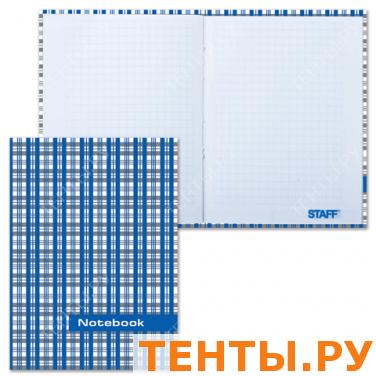 Блокнот Notebook STAFF, А6, 110*147мм, 80л. тв. лам. обложка, шотландка, 120953 Блокнот Notebook STAFF, А6, 110*147мм, 80л. тв. лам. обложка, шотландка, 120953