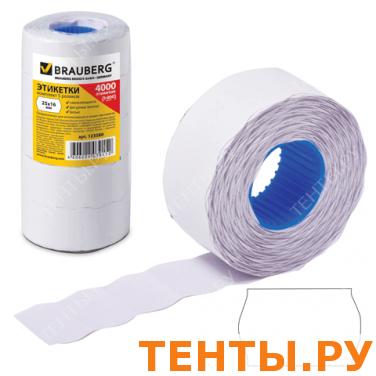 Этикетки PR 25*16мм BRAUBERG, КОМПЛЕКТ 5 рул. по 800 шт., бел., (пистолет 290438), 123580 Этикетки PR 25*16мм BRAUBERG, КОМПЛЕКТ 5 рул. по 800 шт., бел., (пистолет 290438), 123580