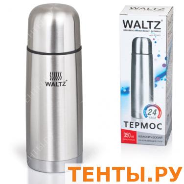 Термос WALTZ (ВАЛЬЦ) классический с узким горлом, 0,35 л, нержавеющая сталь,601411 Термос WALTZ (ВАЛЬЦ) классический с узким горлом, 0,35 л, нержавеющая сталь,601411