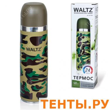 Термос WALTZ (ВАЛЬЦ) с узким горлом, 0,5 л, нержавеющая сталь, хаки,601409 Термос WALTZ (ВАЛЬЦ) с узким горлом, 0,5 л, нержавеющая сталь, хаки,601409