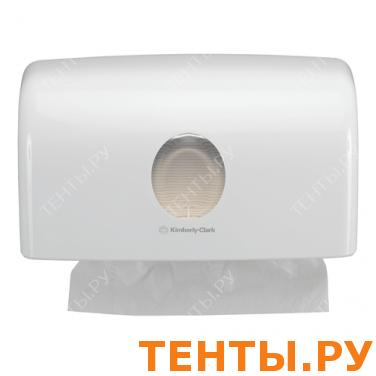 Диспенсер для полотенец KIMBERLY-CLARK Aquarius, Interfold, белый (полот.126118,-115,-116,-117),6956 Диспенсер для полотенец KIMBERLY-CLARK Aquarius, Interfold, белый (полот.126118,-115,-116,-117),6956