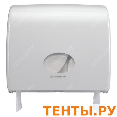 Диспенсер для туалетной бумаги KIMBERLY-CLARK Aquarius Миди Jumbo, белый (бумага 126126), 6991 Диспенсер для туалетной бумаги KIMBERLY-CLARK Aquarius Миди Jumbo, белый (бумага 126126), 6991