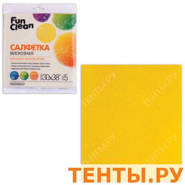 Салфетки универсальные FUN CLEAN, КОМПЛЕКТ 5шт., вискоза, 30х38см, 6806 Салфетки универсальные FUN CLEAN, КОМПЛЕКТ 5шт., вискоза, 30х38см, 6806