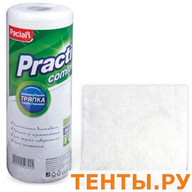 Салфетки универсальные PACLAN "Комфорт", в рулоне, 70шт, 25*40см, шк28015 Салфетки универсальные PACLAN "Комфорт", в рулоне, 70шт, 25*40см, шк28015