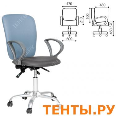 Кресло оператора СН 9801 с подлокотниками, комбинир. (серое/синее) S15-13/B15-41, ш/к 48544 Кресло оператора СН 9801 с подлокотниками, комбинир. (серое/синее) S15-13/B15-41, ш/к 48544