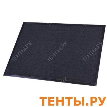 Коврик входной ворсовый влаго-грязезащитный FLOORTEX 80*120 см, темно-серый, 600974 Коврик входной ворсовый влаго-грязезащитный FLOORTEX 80*120 см, темно-серый, 600974