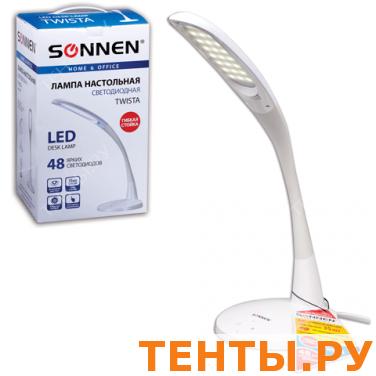 Светильник настольный SONNEN TL-LED-12W-48 на подстав,СВЕТОДИОДНЫЙ,гибкий, 12Вт, БЕЛЫЙ,48 LED,232295 Светильник настольный SONNEN TL-LED-12W-48 на подстав,СВЕТОДИОДНЫЙ,гибкий, 12Вт, БЕЛЫЙ,48 LED,232295