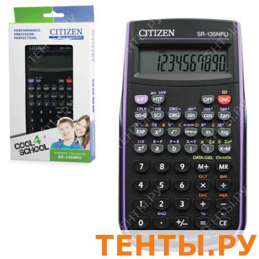 Калькулятор CITIZEN инженерный SR-135NPUCFS, 8+2разр, пит.от батарейки,154*84мм,сертифицирован д/ЕГЭ Калькулятор CITIZEN инженерный SR-135NPUCFS, 8+2разр, пит.от батарейки,154*84мм,сертифицирован д/ЕГЭ