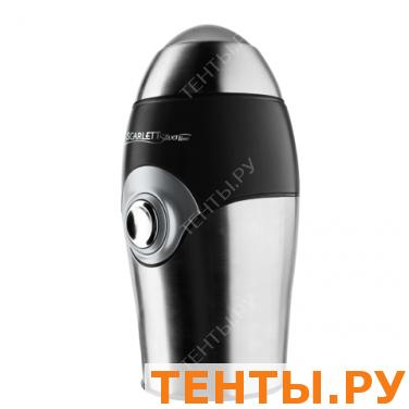 Кофемолка SCARLETT SL-1545 мощность 150Вт, вместимость 70г, нерж.сталь/пластик, сереб./черная Кофемолка SCARLETT SL-1545 мощность 150Вт, вместимость 70г, нерж.сталь/пластик, сереб./черная
