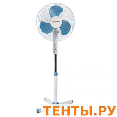 Вентилятор напольный SONNEN SF-45W-40-02, d=40 см, 45Вт, 3 скоростных режима, белый/синий, 451034 Вентилятор напольный SONNEN SF-45W-40-02, d=40 см, 45Вт, 3 скоростных режима, белый/синий, 451034