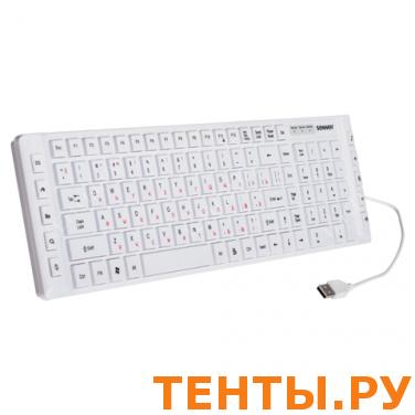Клавиатура проводная SONNEN KB-M550, USB, мультимедийная, 10 доп. кнопок, белая, 511280 Клавиатура проводная SONNEN KB-M550, USB, мультимедийная, 10 доп. кнопок, белая, 511280