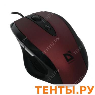 Мышь проводная оптическая DEFENDER Opera 880, USB, 5кнопок+1колесо-кнопка, красный/черный, 52832 Мышь проводная оптическая DEFENDER Opera 880, USB, 5кнопок+1колесо-кнопка, красный/черный, 52832