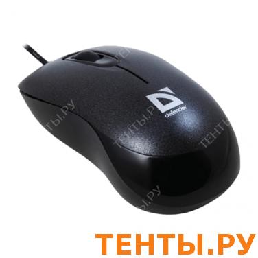 Мышь проводная оптическая DEFENDER Orion 300, USB, 2кнопки+1колесо-кнопка, черный, 52813 Мышь проводная оптическая DEFENDER Orion 300, USB, 2кнопки+1колесо-кнопка, черный, 52813