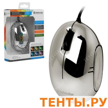 Мышь проводная оптическая DEFENDER Rainbow MS-770L Chrome, USB, 2кнопки+1колесо-кнопка,принт,52770 Мышь проводная оптическая DEFENDER Rainbow MS-770L Chrome, USB, 2кнопки+1колесо-кнопка,принт,52770